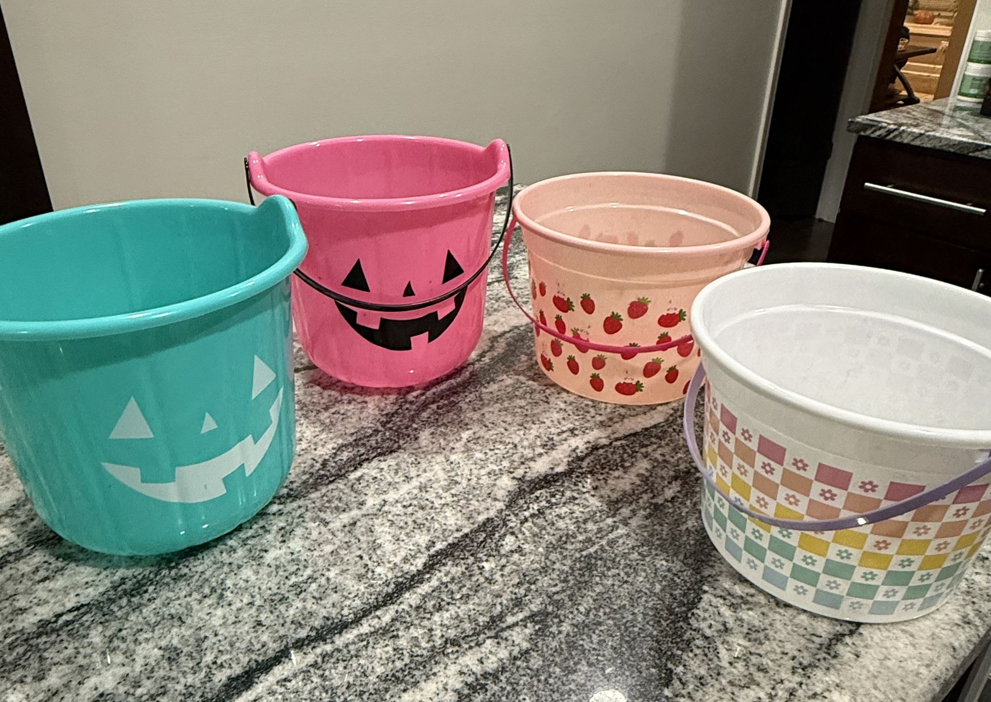 Halloween Buckets $1 For All 4