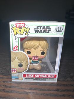 BITTY Nutcracker Luke Skywalker 1-Inch Funko Pop Star Wars Movies Christmas Film Sci-Fi Mark Hamill