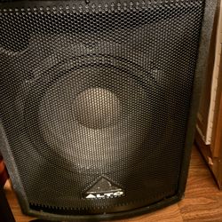Alto 12" custom home sub eq speakers