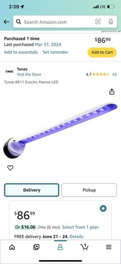 Reef Light Only Use For 1 Month