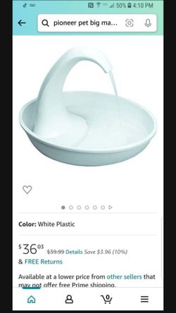 Pioneer Pet Swan Drinking