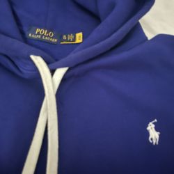 clean polo ralph lauren hoodie Size XL blue negotiable 