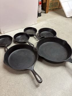 Cast Iron Y Skillet set