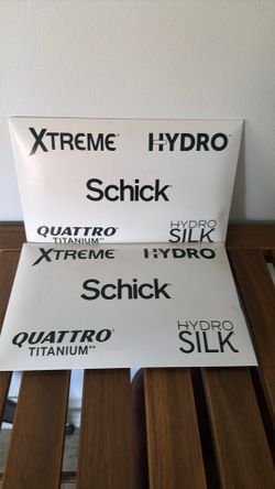 Brand new schick razors.