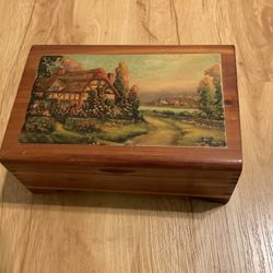 Vintage Wood Box 