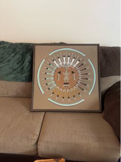 Native American sand Painting
