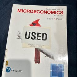 Foundations Of Microeconomics 8th Edition