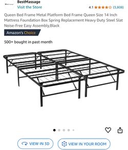 Full Size Metal Bed Frame!