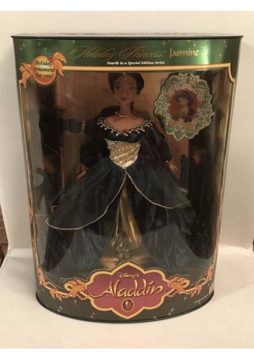 1999 Disney Aladdin Holiday Princess Jasmine 