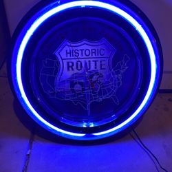 Shop/Man cave Route 66 Clock