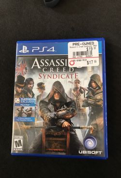 Assassins creed syndicate PS4