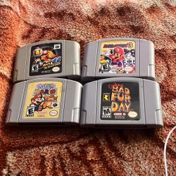 Nintendo 64 Games $30 Each