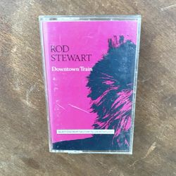 Rod Stewart ‘Downtown Train’ Music Cassette Album