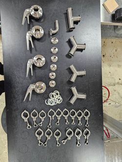1.5 in tri clamp stainless steel fittings