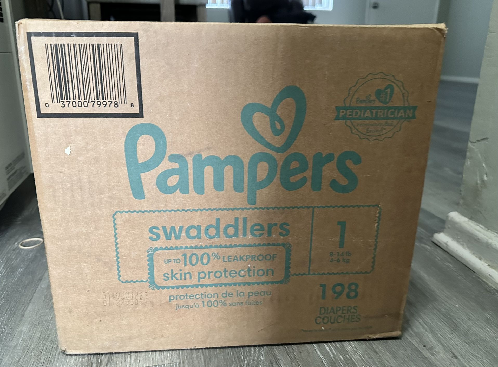 Pampers And Diapers Size 1 198 And 120 Ct
