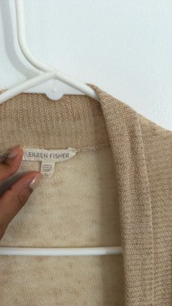 EILEEN FISHER SWEATER XL  100% linen