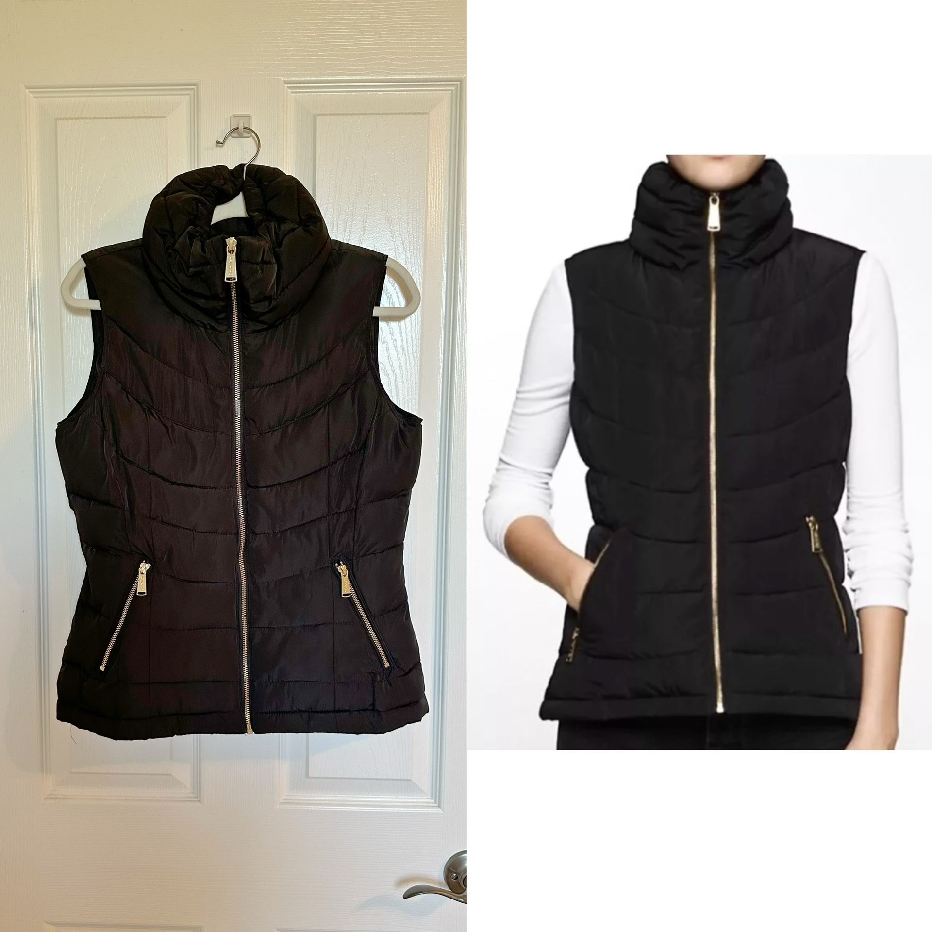 Calvin Klein puffer black vest - New