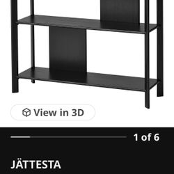 IKEA Jattesta Shelves TV Stand