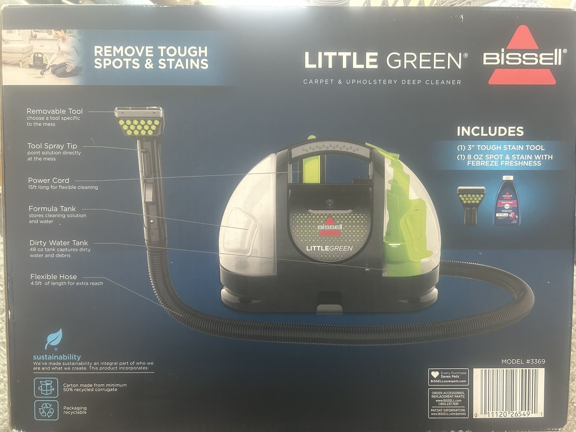 Bissell Little Green Carpet & Upholstery Cleaner