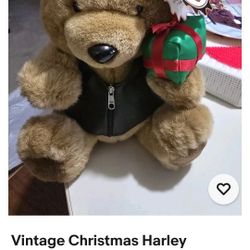 HARLEY DAVIDSON PLUSH BEAR NEW