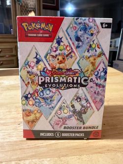 Pokémon Scarlet & Violet Prismatic Evolutions Booster Bundle