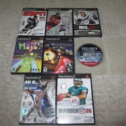 Sony Playstation 2 PS/2 Games (only $5 Each) - $5 (Schererville IN)

