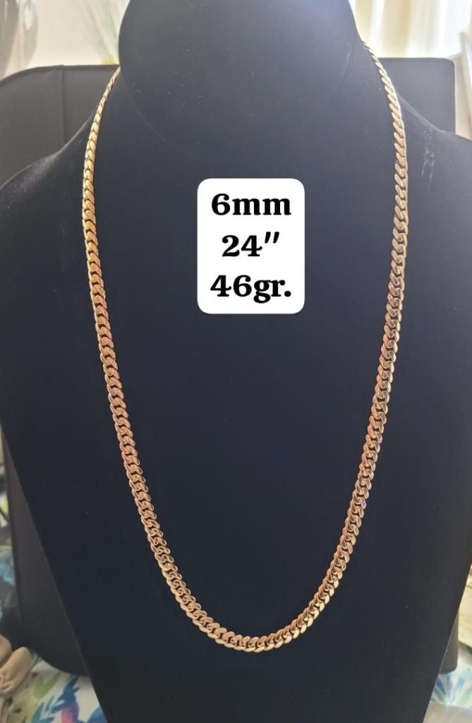 14 Gold Cuban Chain