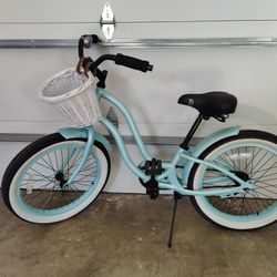 Girls 3G Beach Cruiser With Fat Tires