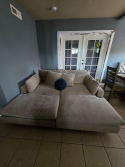 West Elm couch 6ft by 5ft