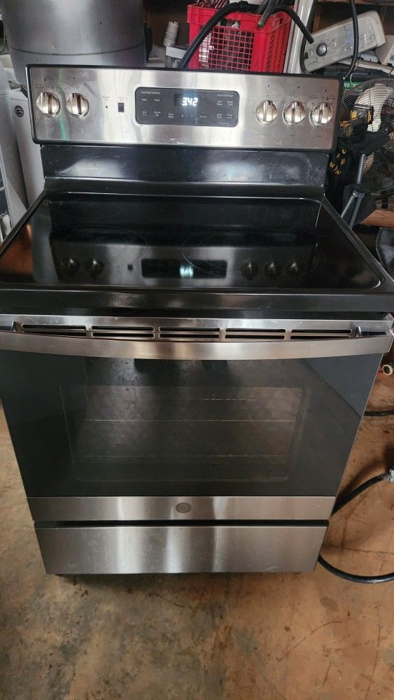 Ge Stove Stainless Steel Oven Range