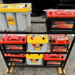(AGM) OPTIMA ///ODYSSEY BATTERIES