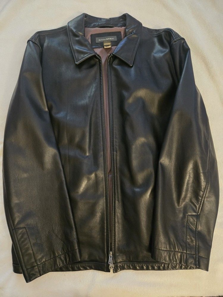 Leather Jacket - Banana Republic Vintage