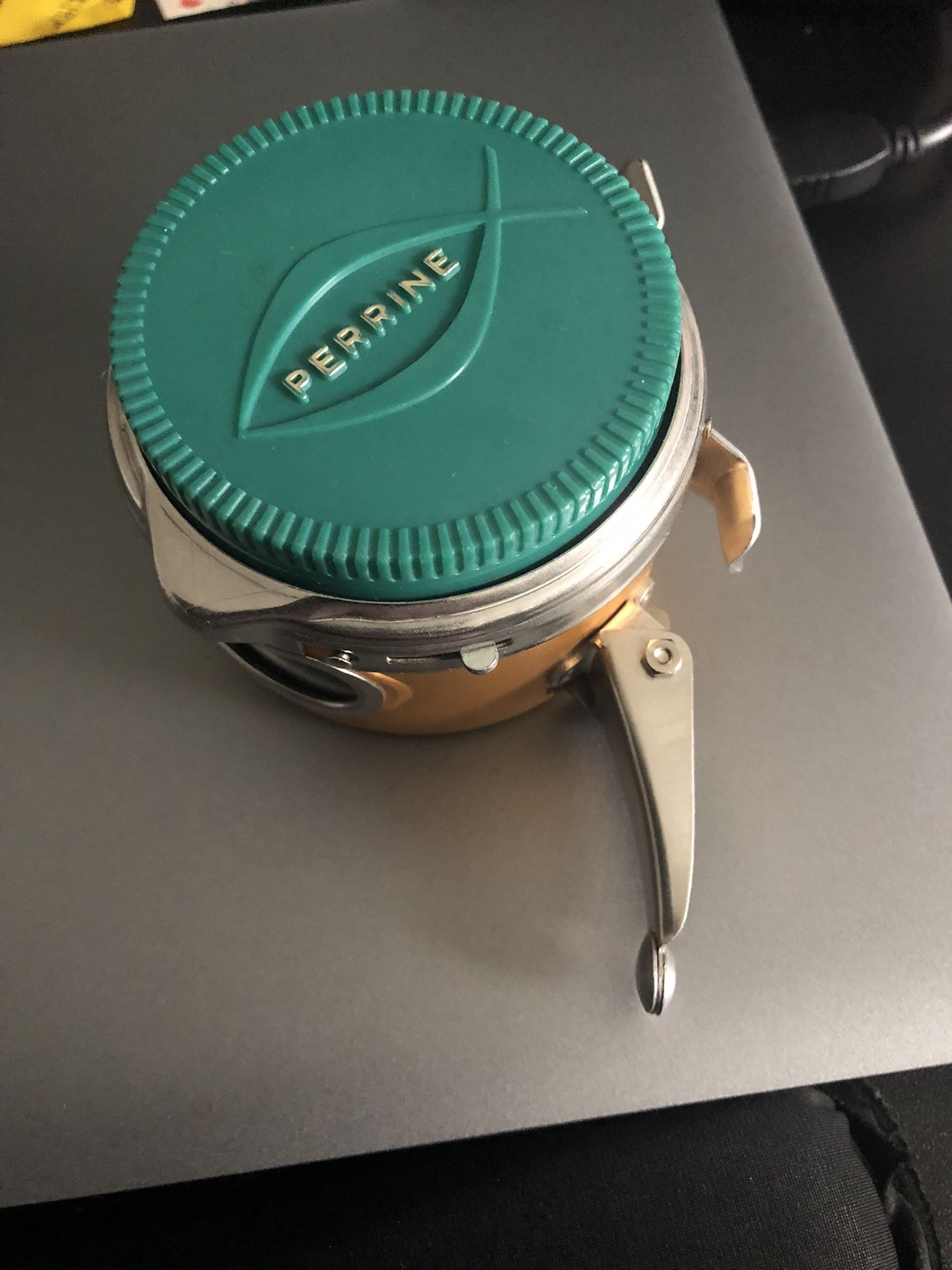 Vintage Perrine 87 Auto Fly Reel With Line