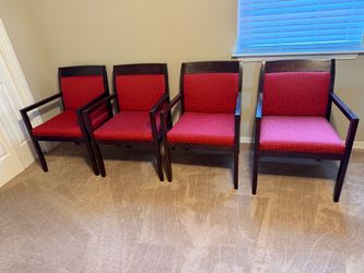 4  CHAIRS (very sturdy , clean , good shape )