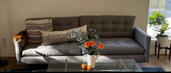 Mid Century Modern Petrie Sofa - Crate and Barrel