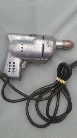 Vintage Black & Decker 1/4 drill works