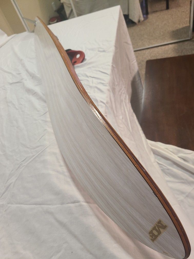 Vintage Taperflex Slalom Water Ski Concave Competition 65" USA Flag for