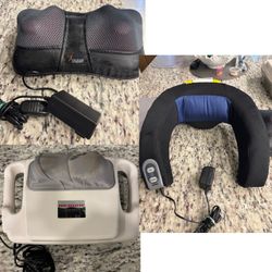 Neck Massagers - Lot of 3 Electric Massagers