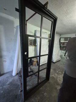 Iron door