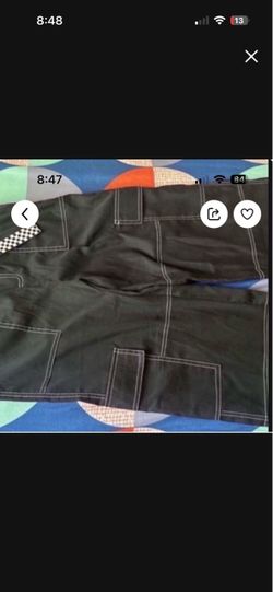 New shine Women Black Cargo Pants Midum only