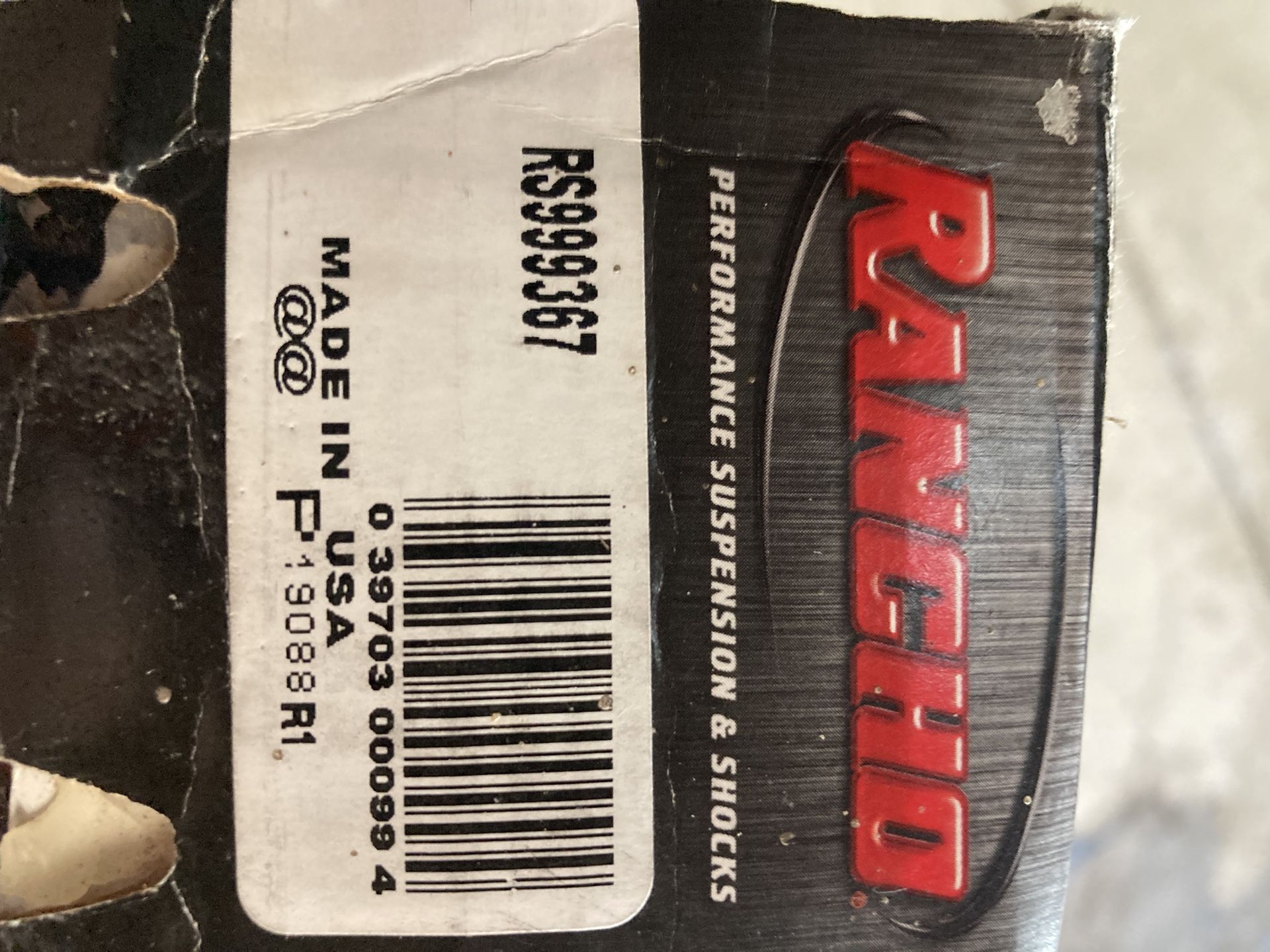 2 Rancho Shocks
