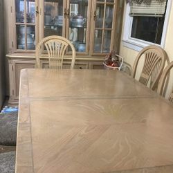 Dinning Table and China Closet 