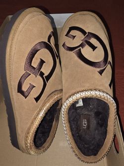 UGG MEN TASMAN LOGO CHESTNUT SHEARLING LINED

SHOE (SIZE 12) w/ Box