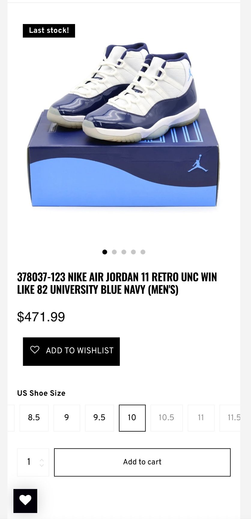 Nike Air Jordan 11 Retro