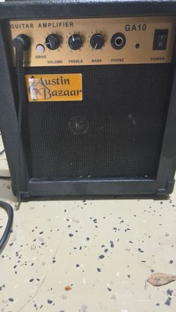 Guitar music amplifier
