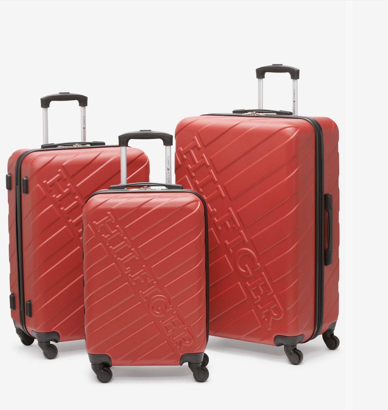 Tommy Hilfiger Red Set Of 3