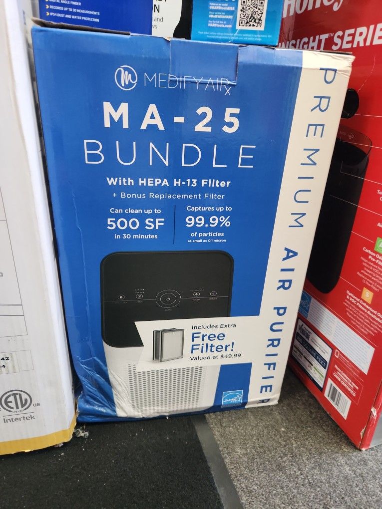 Medify Air Ma-25 Bundle Air Purifier. Filter