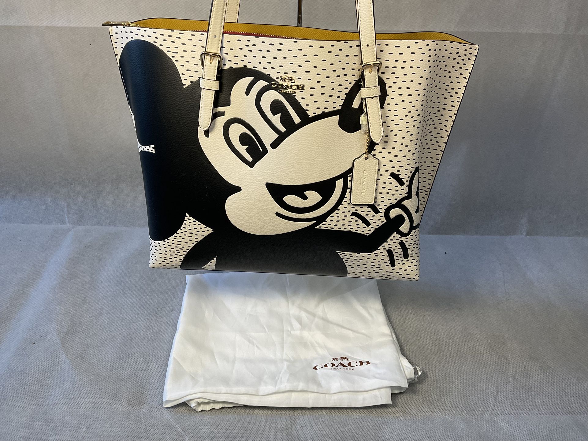 COACH MICKEY MOUSE MOLLIE PURSE