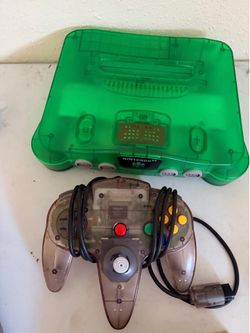 Green n64 with extension pack