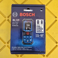 Bosch
BLAZE 165 ft. Dual Power Battery Laser Distance Tape Measuring Tool w/ Color Screen & Measurement Rounding